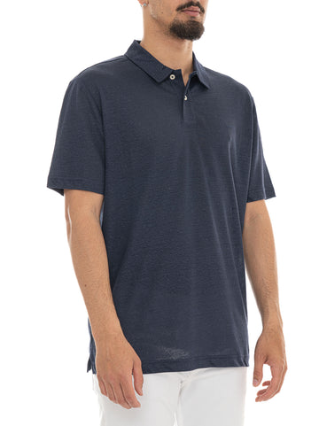 Polo manica corta Blu Gant Uomo