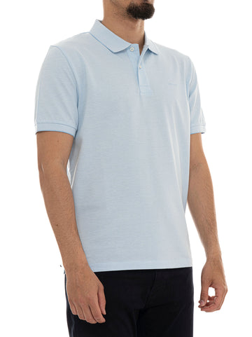 Polo manica corta Azzurro Gant Uomo
