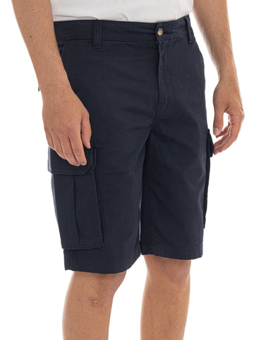 Bermuda con tasconi Blu Gant Uomo