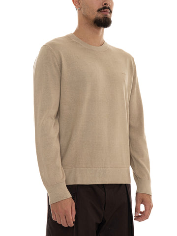 Maglia girocollo Beige Gant Uomo