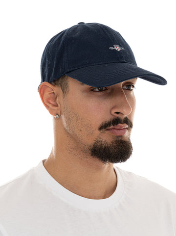 Cappello con visiera Blu Gant Uomo