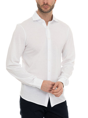 Camicia manica lunga Bianco Gran Sasso Uomo