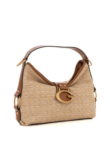 Borsa Cognac Guess Donna