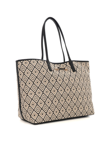 Borsa Nero-multicolor Guess Donna