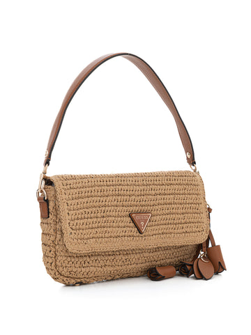 Borsa Beige Guess Donna