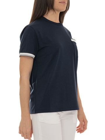 T-shirt Blu Harmont & Blaine Donna