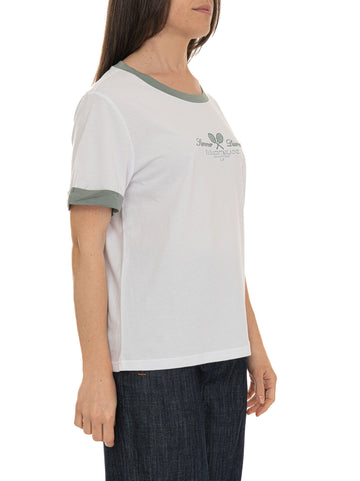 T-shirt manica corta Bianco Harmont & Blaine Donna