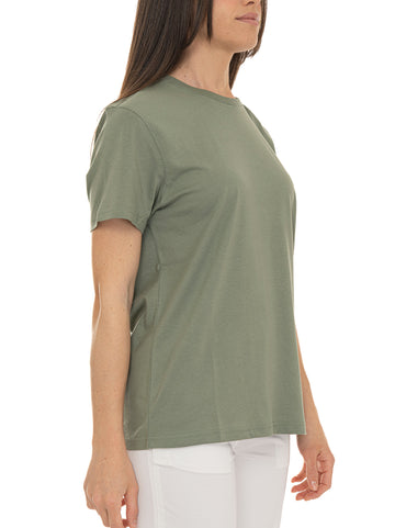T-shirt girocollo Verde Harmont & Blaine Donna