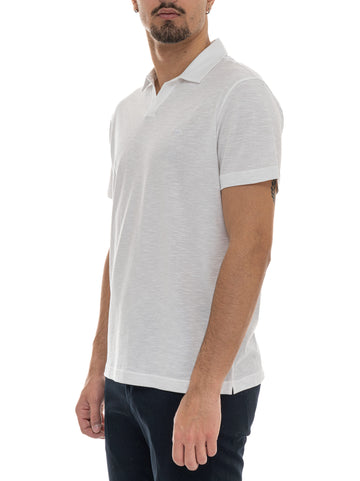 Polo manica corta LRQ480 Bianco Harmont & Blaine Uomo