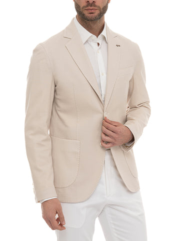 Giacca sfoderata decostruita Beige Harmont & Blaine Uomo