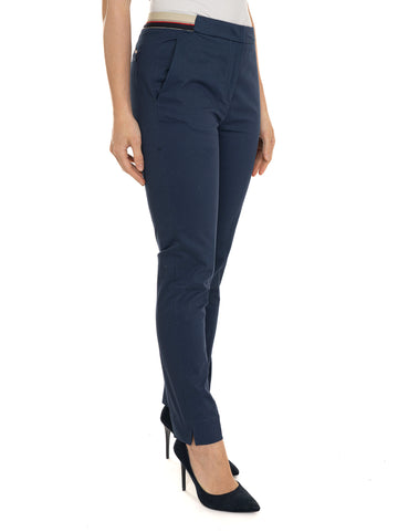Harmont & Blaine Women's Blue Trousers