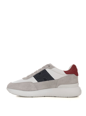 Sneakers Interactive 3 Bianco-blu Hogan Uomo