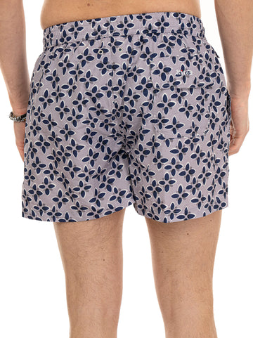 Boxer mare Grigio-blu Kiton Uomo