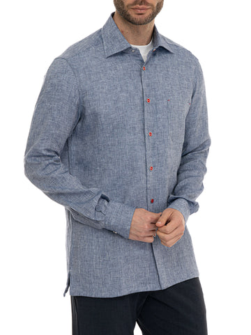 Camicia casual Denim Kiton Uomo