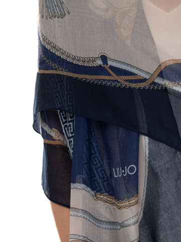 Stola Blu Liu Jo Donna