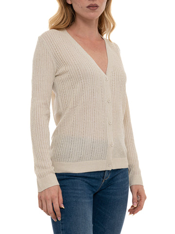 Cardigan lungo Oro Liu Jo Donna