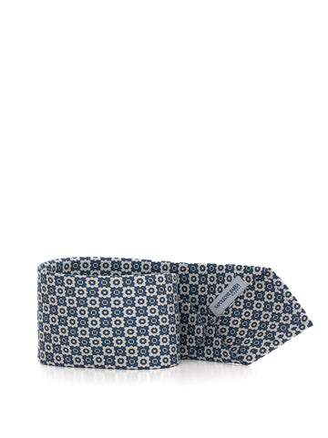 Cravatte Azzurro-bianco Napoleone Barba Uomo