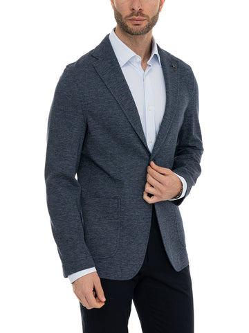 Giacca sfoderata decostruita Denim Paoloni Uomo