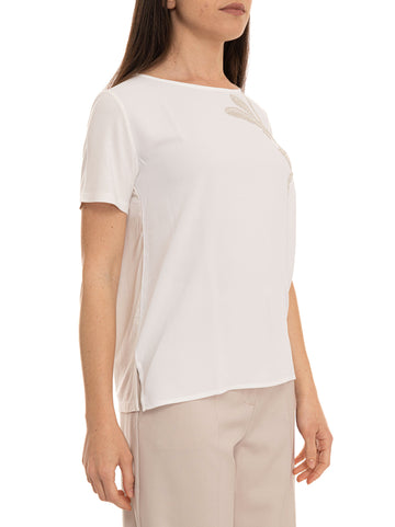 T-shirt Bianco Pennyblack Donna