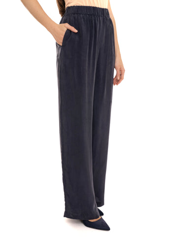 Pantalone morbido PBBUNDICI Blu Pennyblack Donna