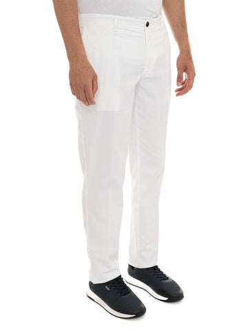 Pantalone modello chino HOY BA 01 Bianco Peuterey Uomo