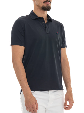 Polo manica corta MEZZOLA 02 Blu Peuterey Uomo