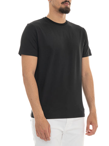T-shirt girocollo mezza manica ZOLE 02 Nero Peuterey Uomo