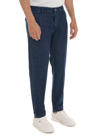 Pantaloni Denim medio Quality First Uomo