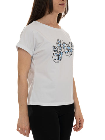 T-Shirt White Quality First Women