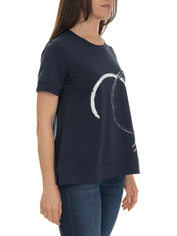 Quality First Women's Blue T-shirt