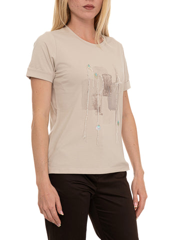 T-shirt mezza manica Avena Quality First Donna