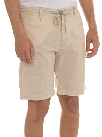 Bermuda Beige Quality First Uomo