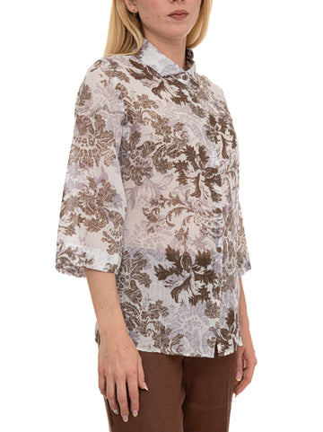 Camicia Tabacco Quality First Donna