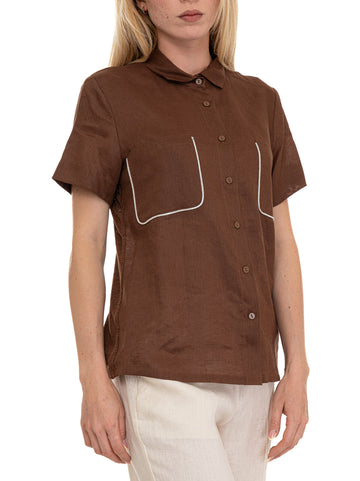 Camicia Tabacco Quality First Donna