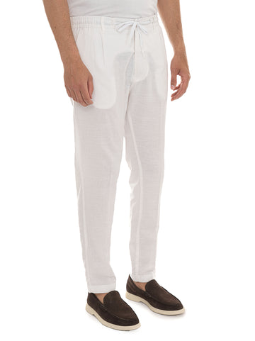 Pantaloni Bianco Quality First Uomo