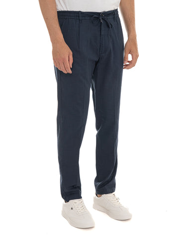 Pantaloni Blu Quality First Uomo