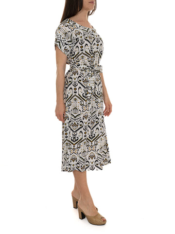 Women's Dress Black-White Quality First Women
