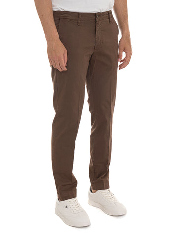 Men's Brown Quality First Trousers