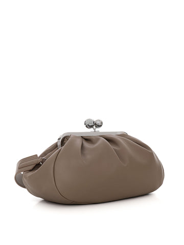 Borsa in pelle Tortora Weekend Max Mara Donna
