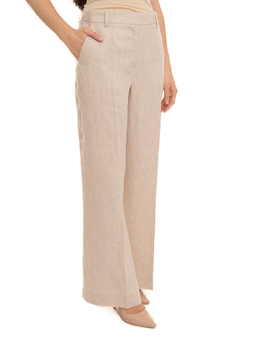 Pantaloni Beige Weekend Max Mara Donna