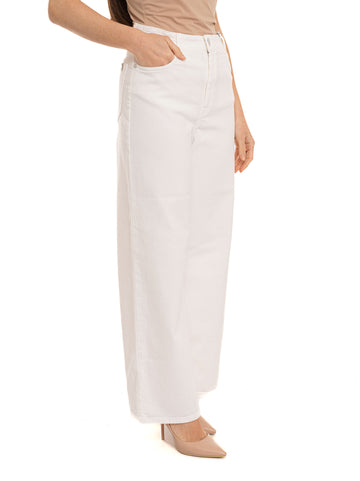Pantaloni Bianco Weekend Max Mara Donna