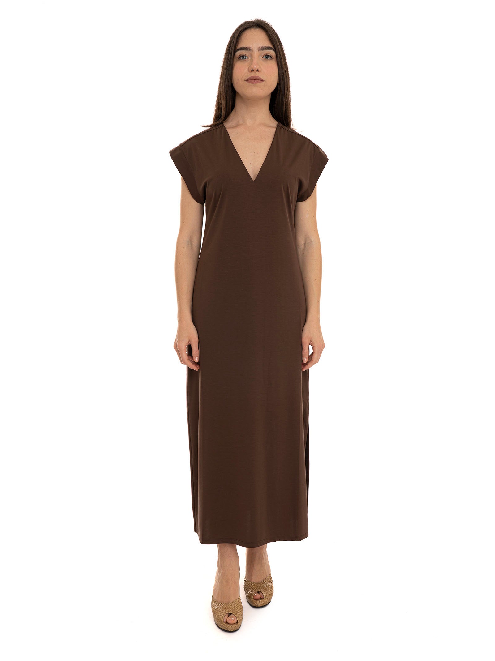 weekend max mara jersey dress Weekend Max Mara | Woman - Long viscose jersey dress - Navy