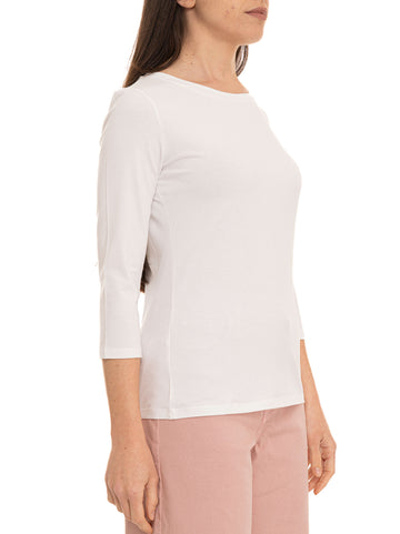 T-shirt Bianco Weekend Max Mara Donna