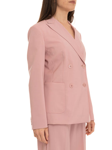 Giacca doppio petto	 WKDZINNIA Rosa Weekend Max Mara Donna