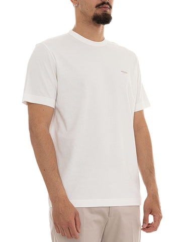 T-shirt Bianco Woolrich Uomo
