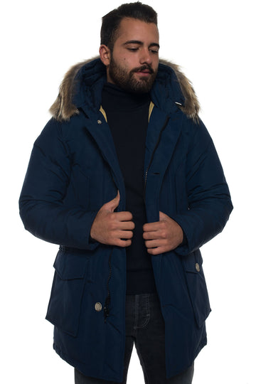 Hooded jacket Bluette Woolrich Man