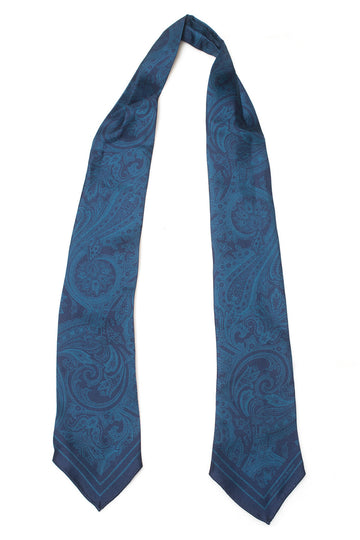 Ascot scarf Blue Ermenegildo Zegna Man