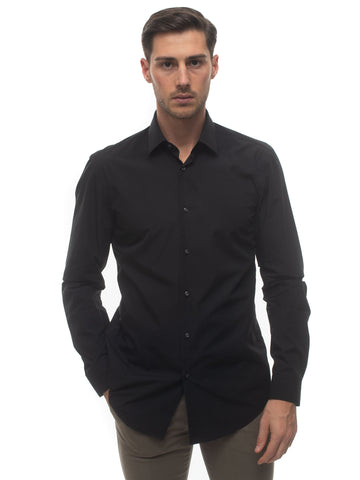 Classic men's shirt Black by BOSS Menswear