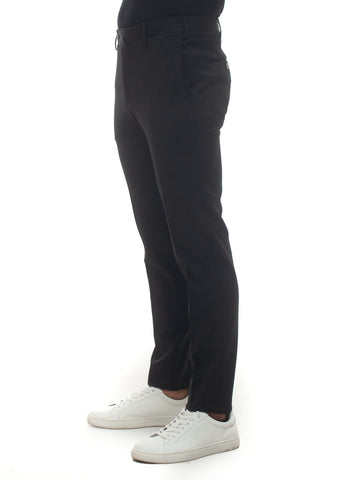 Chino model trousers Black PT01 Man