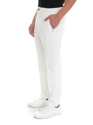 Pantalone modello chino Bianco Detwelve Uomo